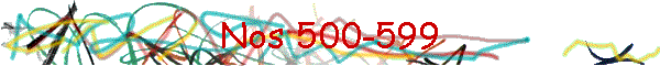 Nos 500-599